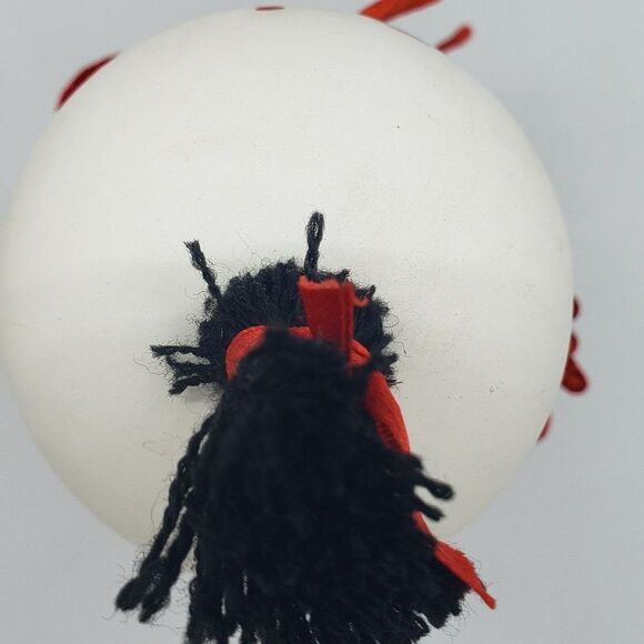 Kokeshi Doll Male Vintage Japanese Ceramic Piggy Bank with Lucky Charm - Picture 5 of 7